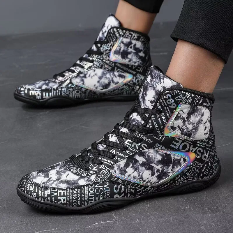 Professional Boxing Shoe Unisex Designer Gym Training Shoe Women Men Original Brand Fighting Shoes Wearable Wrestling Shoes