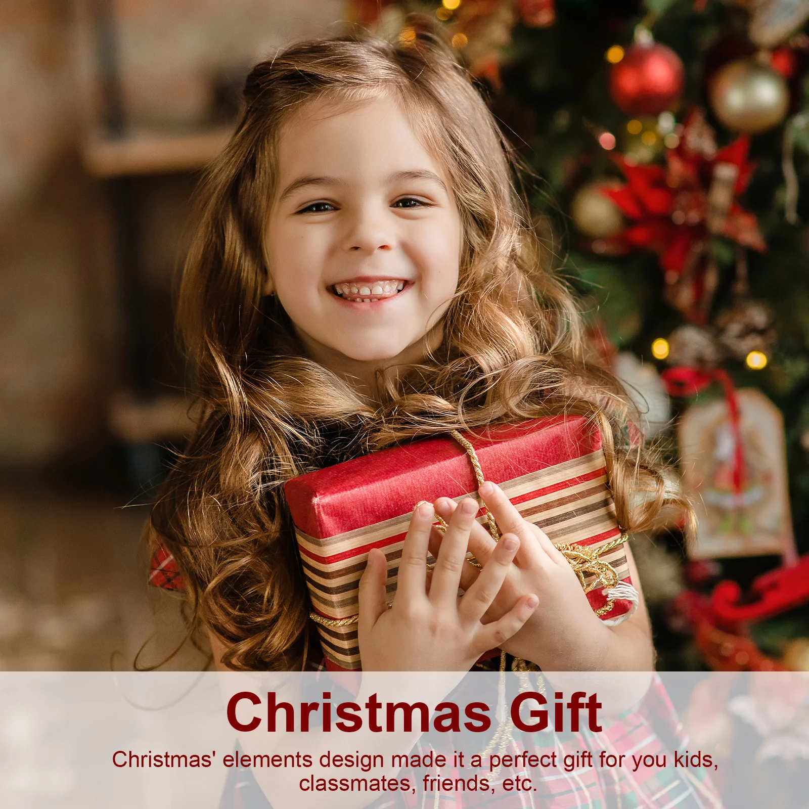 

1pc Christmas Nutcracker Wooden Desktop Ornament Xmas Party Table Decor Traditional Wood Craft Festival Decoration