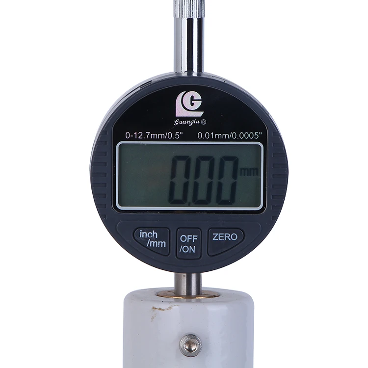 YTH-18A papel papelão tecido filme seco medidor de espessura chapeamento testador de espessura