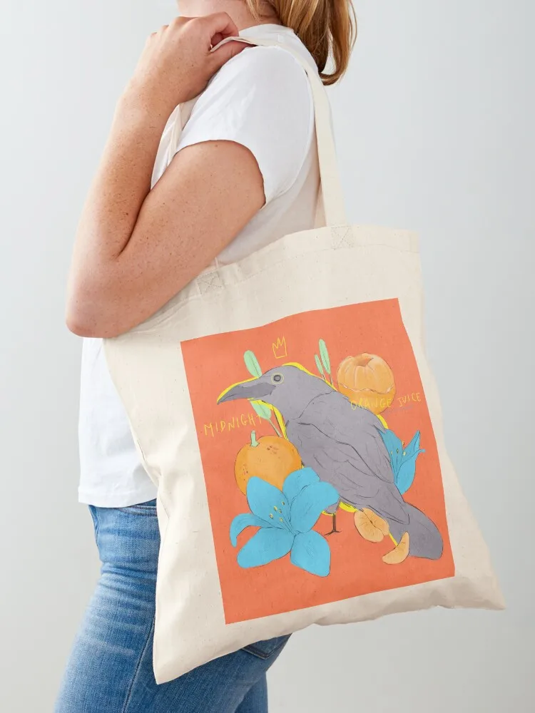 

midnight orange juice Tote Bag cloth bag woman canvas bags Cloth bags cute tote bag