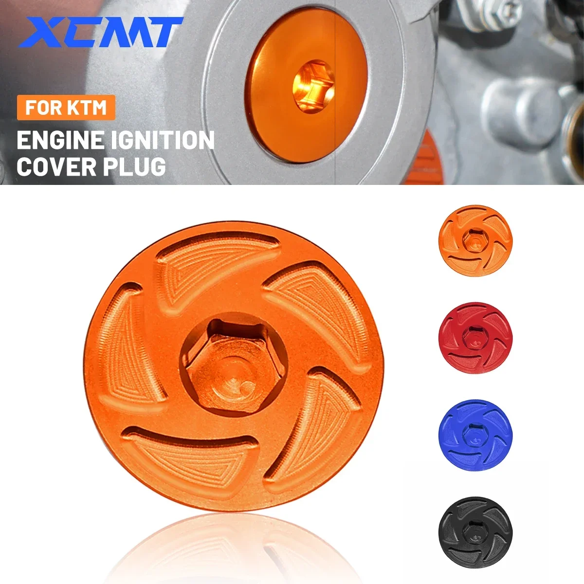 Motorcycle CNC Engine Ignition Cover Plug For KTM SXF XCF XCFW EXCF FREERIDE SMR SMC RC Duke Enduro/R Adventure/S Supermoto/R