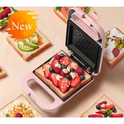 Free Shipping Waffle Maker Electric Sandwich Gofrera Toaster Grill Bakeware Bread Maker Multifunctional Cooking Appliances