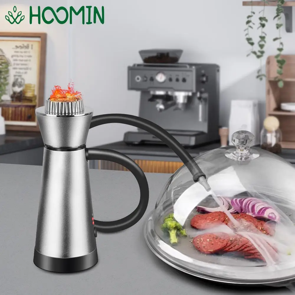 Portable Smoker Infuser Molecular Cuisine Smoking Gun for Meat BBQ Cocktails Kitchen Cooking Tools Added Flavor