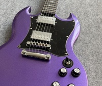 Free Shipping  Red SG Electric Guitar Rosewood Fingerboard 6 Strings 22 Frets Chrome Hardwares