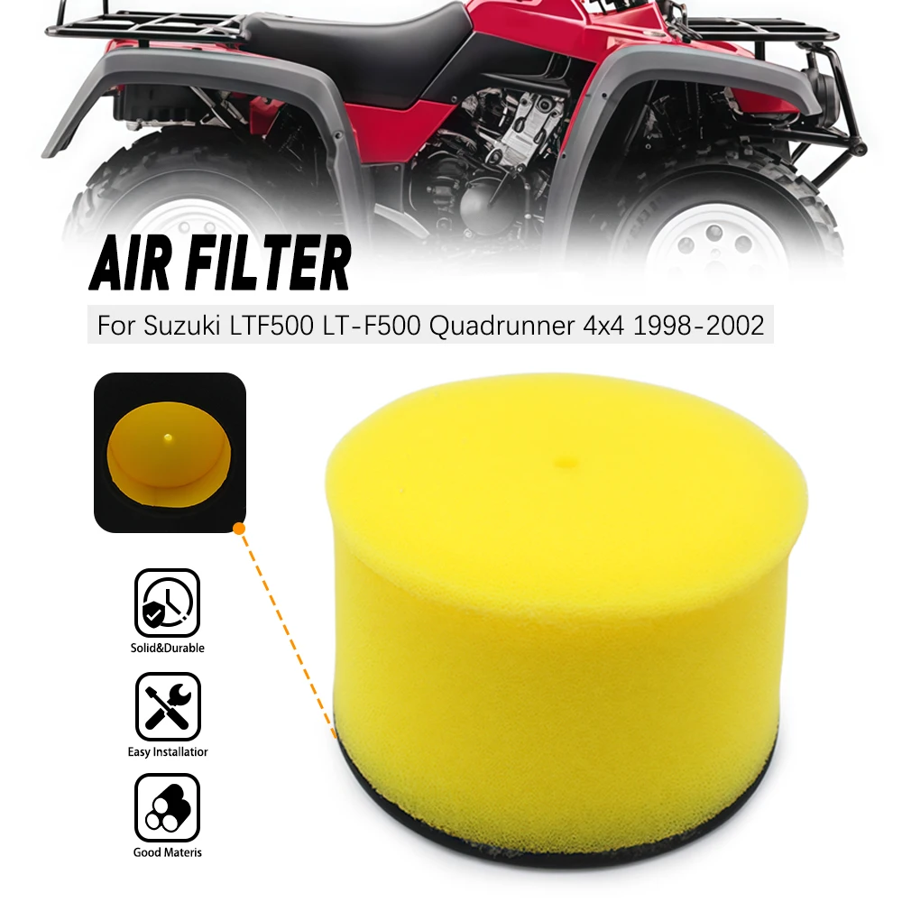 

FOR SUZUKI LTF500F QUAD RUNNER 4X4 1998-2002 AUTO 4X4 2000-2001 Air Filter Cleaner Element Replacement