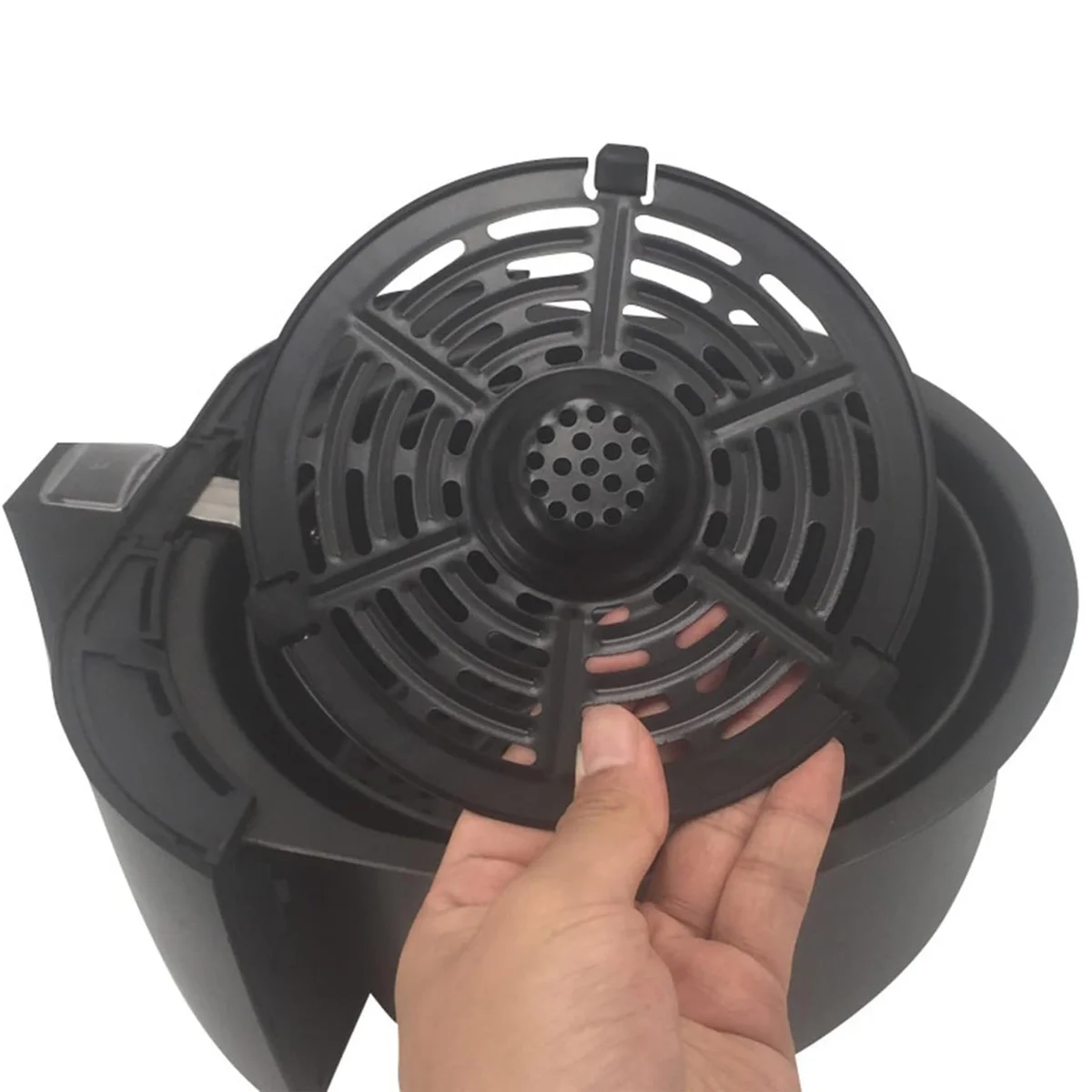 8Pcs Rubber Feet for Air Fryers Rubber Bumpers Pieces Air Fryer Rack Replacement Parts Accessories Black One Size