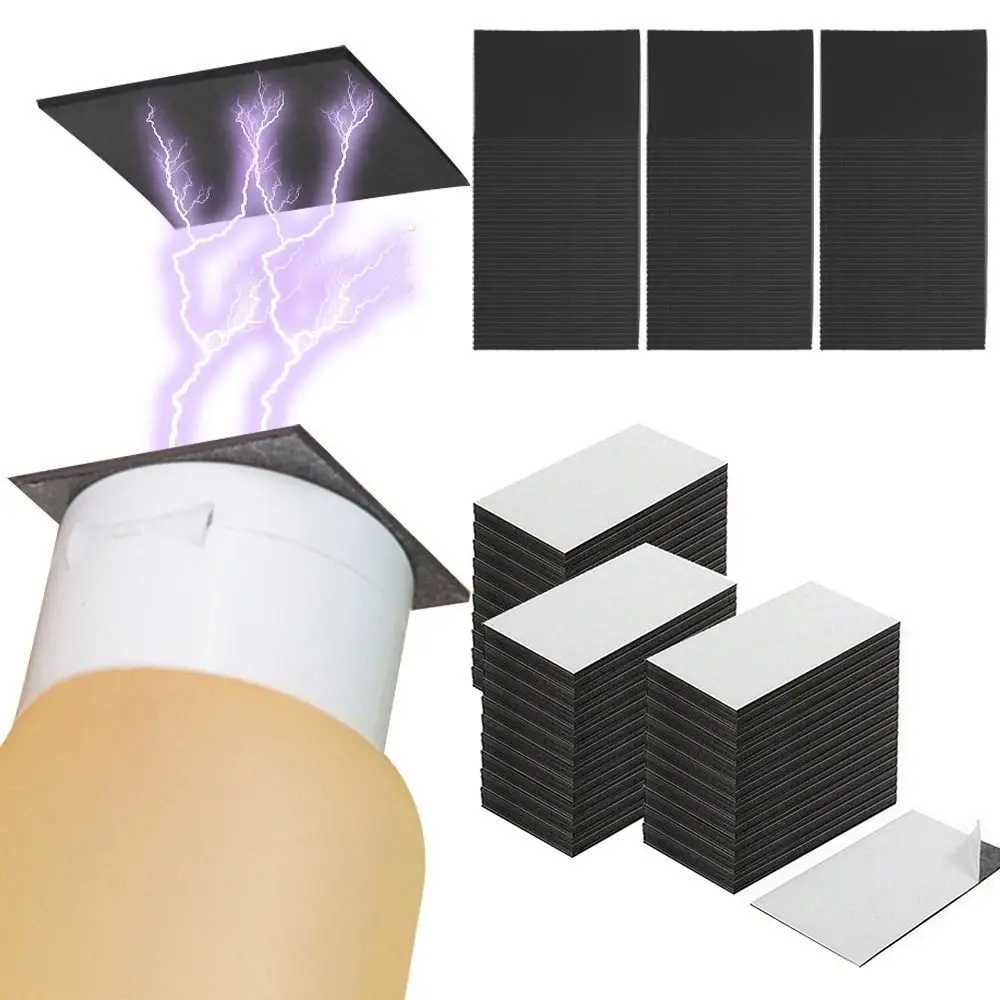 20/50Pcs 50x25mm Magnetic Stickers Soft Magnetic DIY Flexible Magnetic Sheets Business Card Magnet