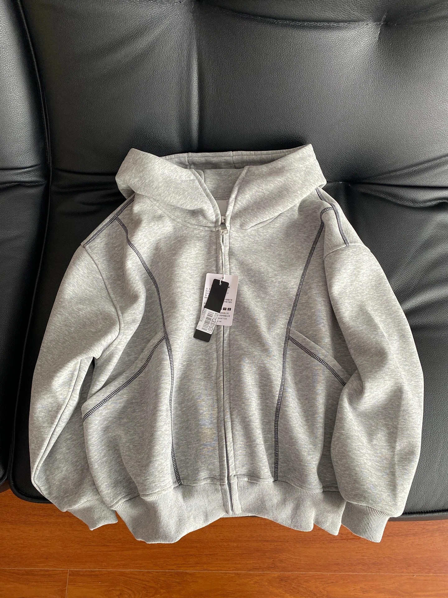 

Мужская толстовка-кардиган Cleanfit Air Layer с коротким рукавом, сшитая из разных тканей, плотная, осенняя, повседневная верхняя одежда