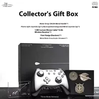 PB TAILS Droplet Crush Game Controller Metal Shell Hall TMR Joystick RGB Ergonomics Wireless Gamepad For Switch1/2/Steam/ns2/PC