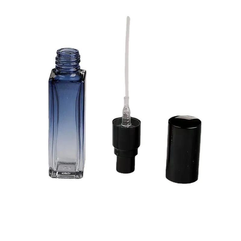 Botella pulverizadora de Perfume de 5ml, 9ml, 20ml, atomizador de vidrio vacío, botella cosmética de viaje, viales de muestra rellenables, envío directo, cuidado de la piel