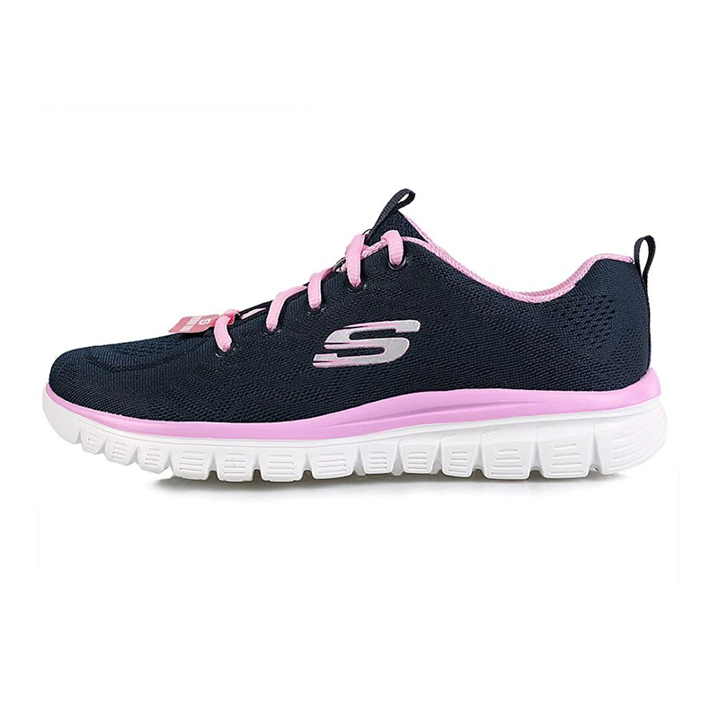 Klasyczne damskie buty sportowe Skechers/Skechers, wygodne, oddychające buty do chodzenia, buty do biegania