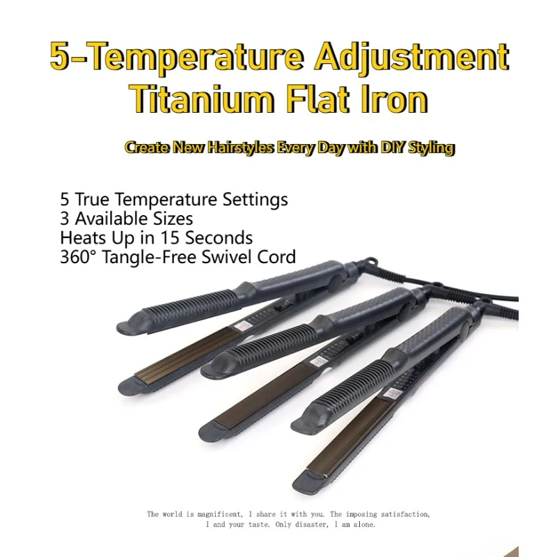 

Керамический утюг, термостатические 3 пластины: выпрямитель/волновая пластина/дуговая пластина для женщин и мужчин, короткие волосы, борода, дорожный стайлер с быстрым нагревом