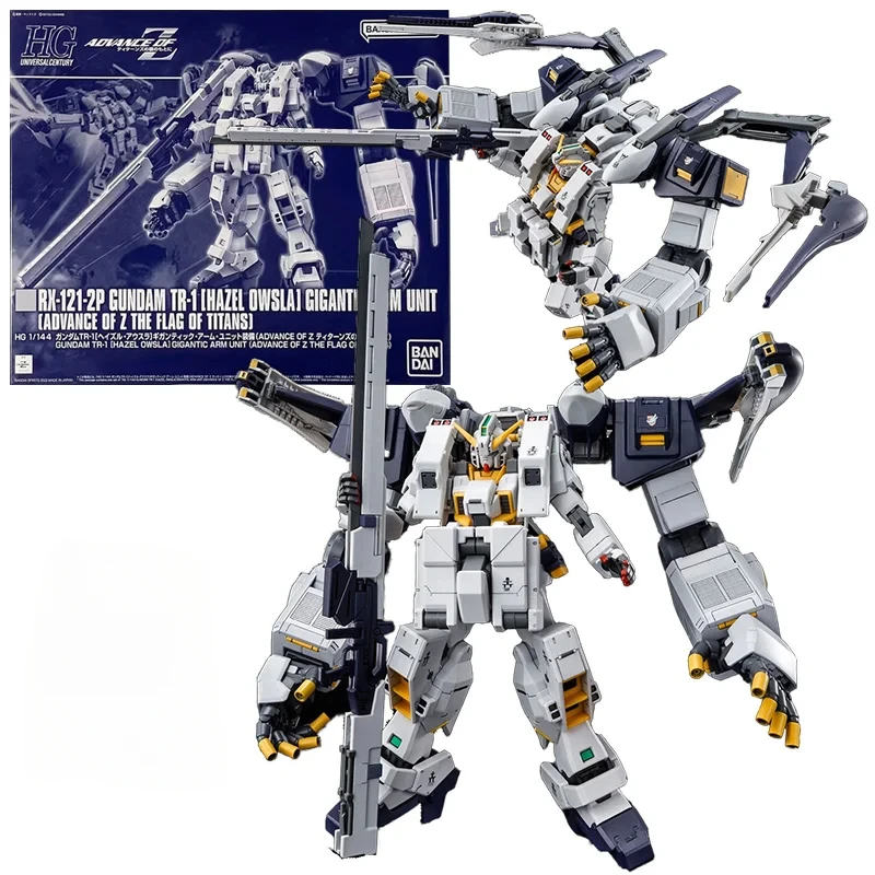 Bandai PB HG 1/144 Gundam TR-1 Hazel Owsla Gigantic Arm Unit Anime Original Action Figure Assemble Model Toy Gift Collection