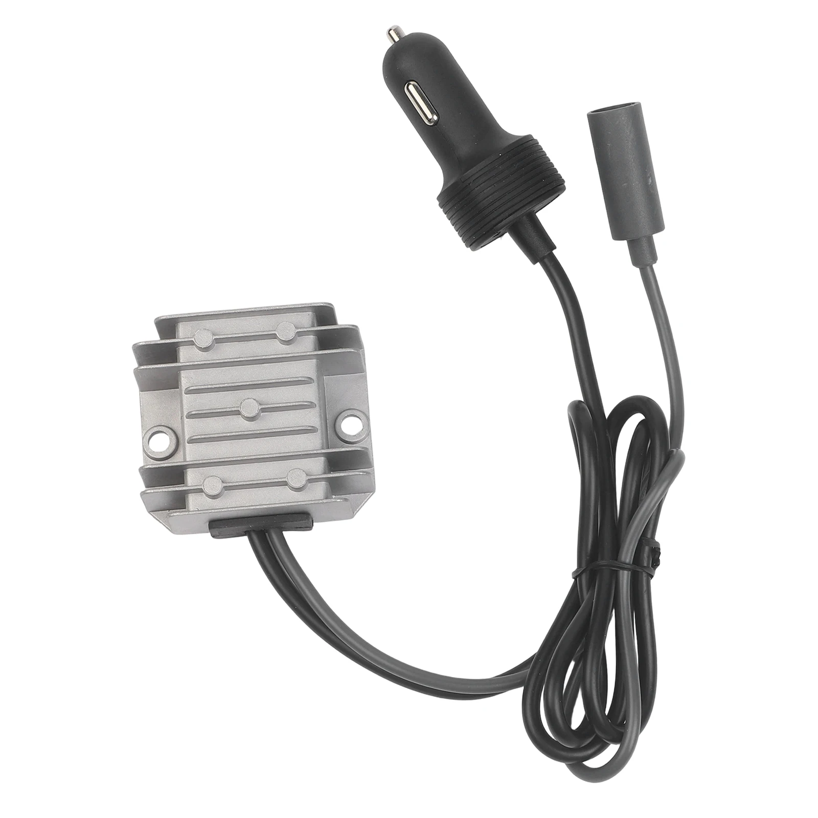 

Автомобильное зарядное устройство в алюминиевом корпусе, преобразователь напряжения, защита от перегрузки по току, защита от перегрева, зарядка для автомобиля