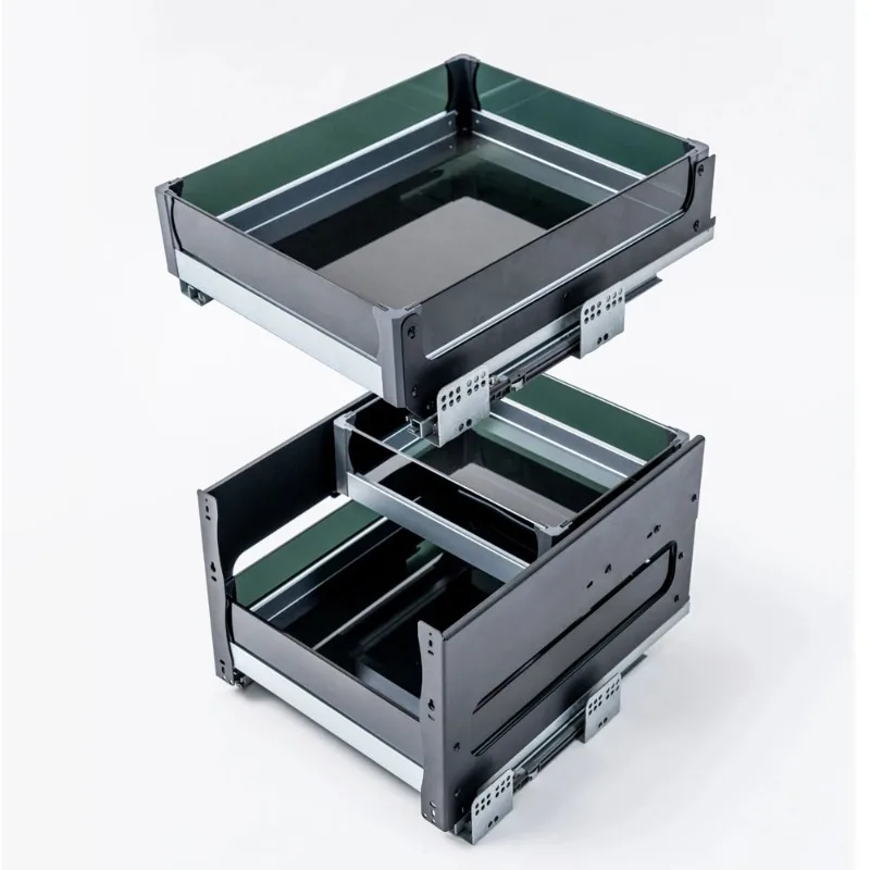 Kitchen Basket Modular Kitchen Design Cabinet Accessories Modern Drawer Basket Kitchen Pull Out Basket