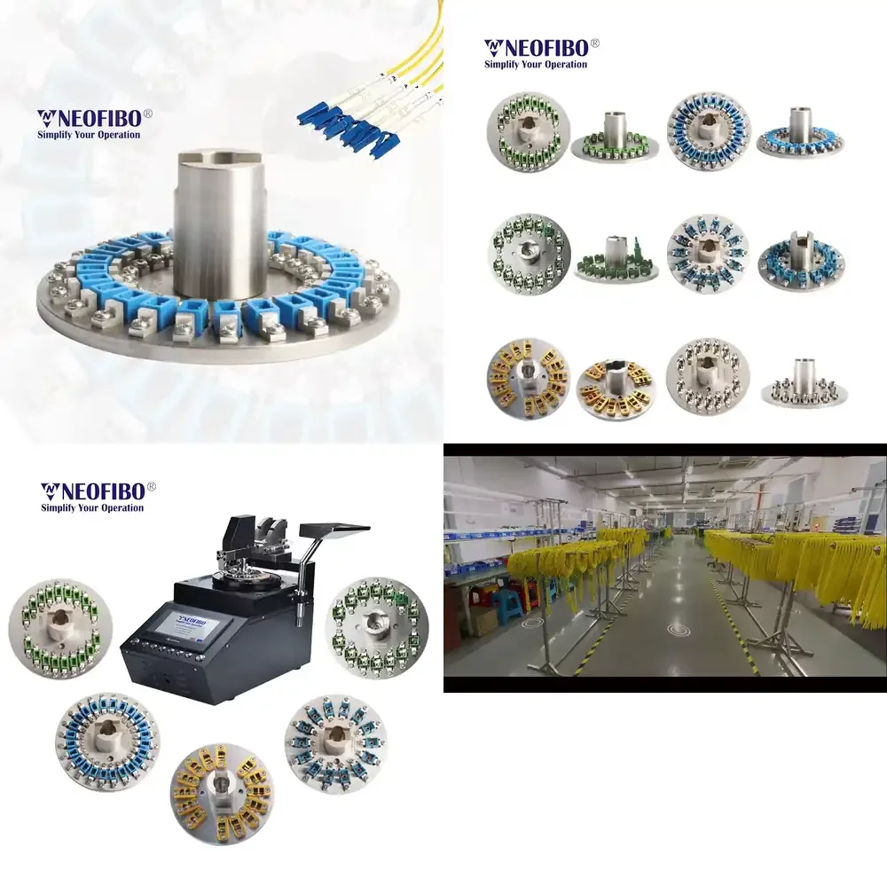 

Полировочный держатель Neofibo LC-PC-24DM для коннекторов LC/PC, приспособление для полировки оптоволоконных патч-кордов