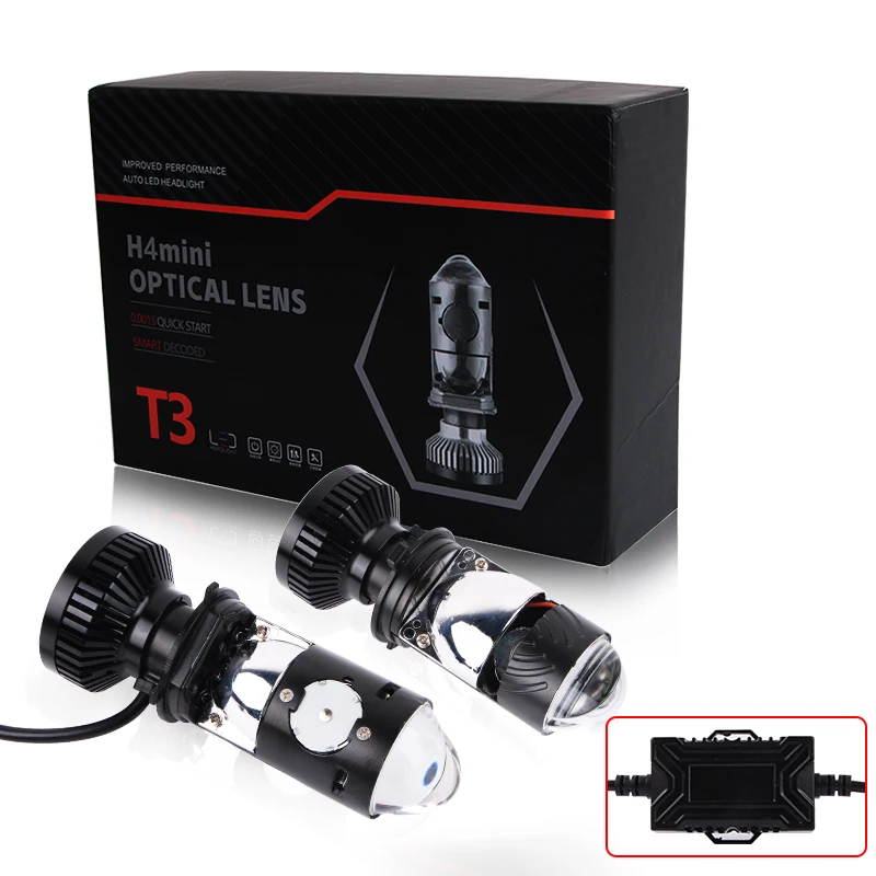 

Upgraded Y6 Y7 Y7D Y8 Car LED H4 Projector Lens 6000k for Toyota Prado Hilux Prius Motorcycle LED Headlight Bulbs Laser Effect