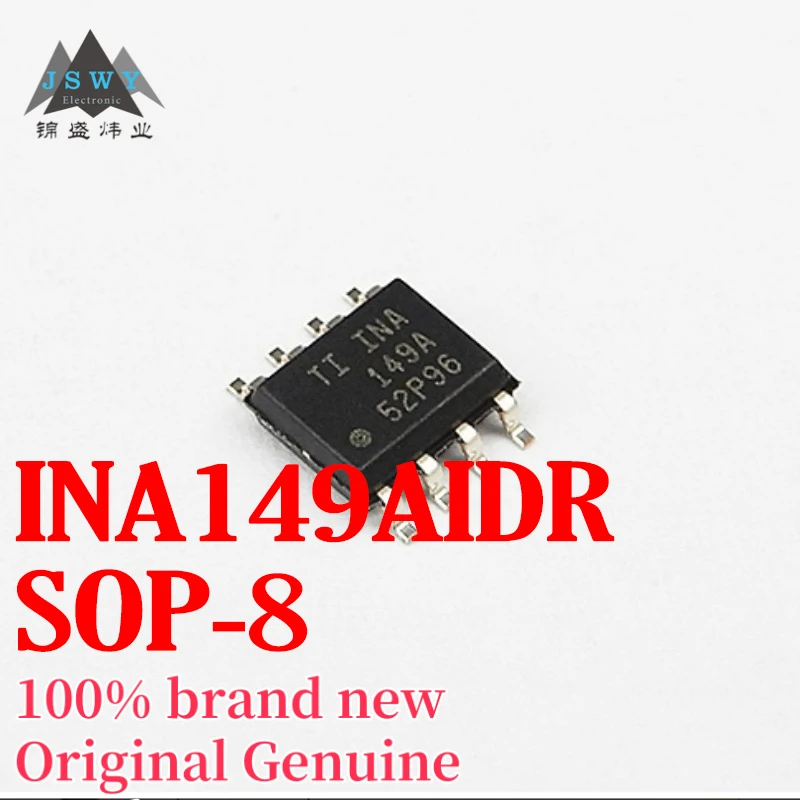 

(5/50 pcs) INA149AIDR INA149 SOP8 High Common-Mode Voltage Differential Amplifier Genuine Product Fast Shipping Free Shipping
