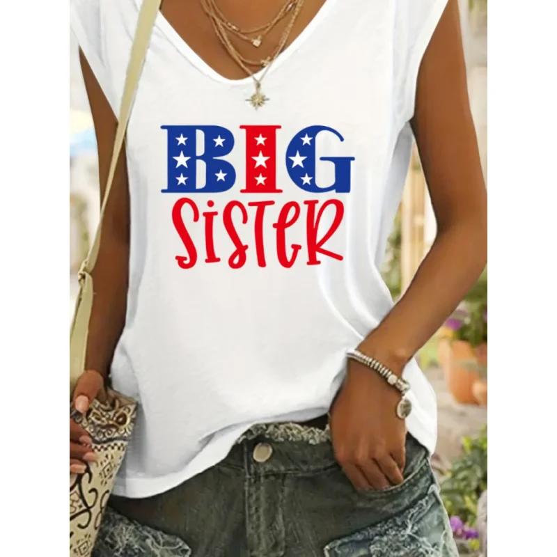 

Summer Fashion Trend High-Quality Solid Color Printed Pattern Short Sleeve Top