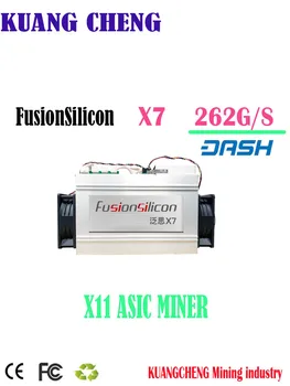 DASH Asic miner FusionSilicon X7 262GH/S X11 miner Dash münze bergbau Besser Als Antminer D3 D5 Baikal BK-X x10 BK-G28 STU-U6