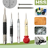 Centering  Tool Automatic Spring-type Center Punch Locator Glass Striker Window Breaker Punch Punch