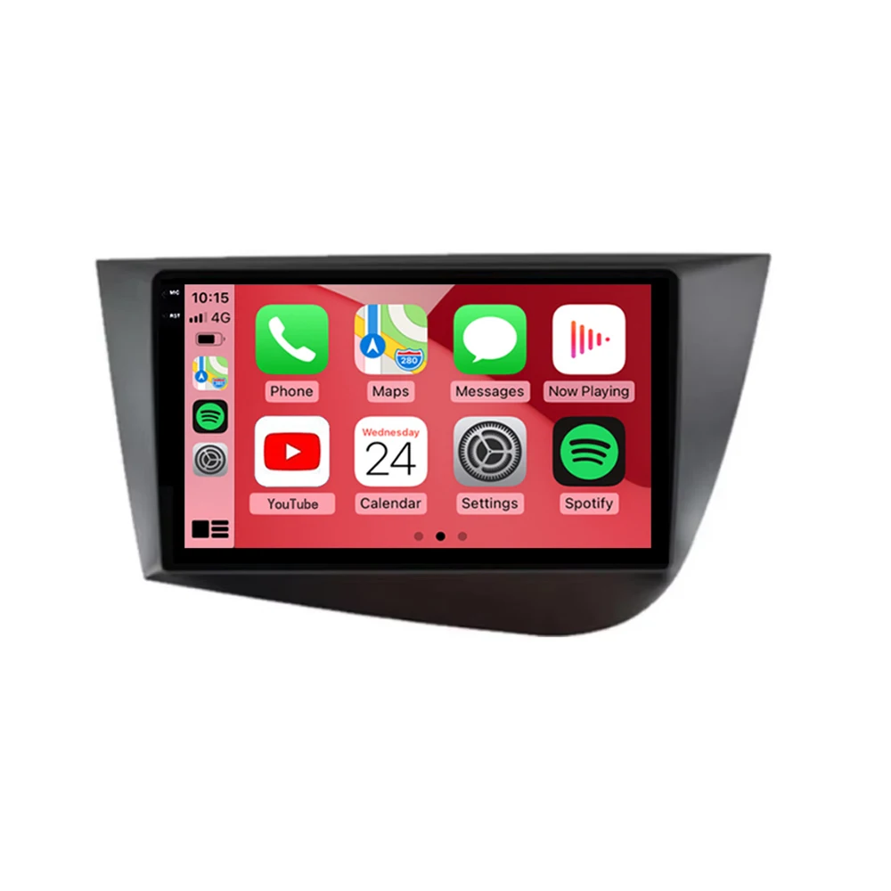 Android 14 Car Radio Multimedia Video Player Carplay For Seat Leon 2 MK2 Altea XL 2004 - 2015 4G WIFI GPS Navigation Stereo DSP