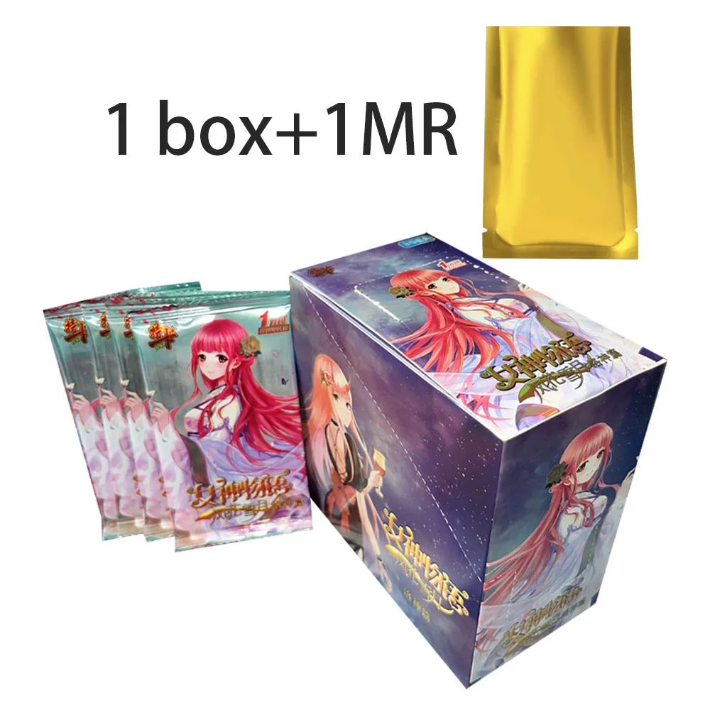 Venta al por mayor Goddess Story La diosa de Luo TCG Anime girl colección de tarjetas Booster Box 30 piezas tarjeta especial engrosada regalos para niños