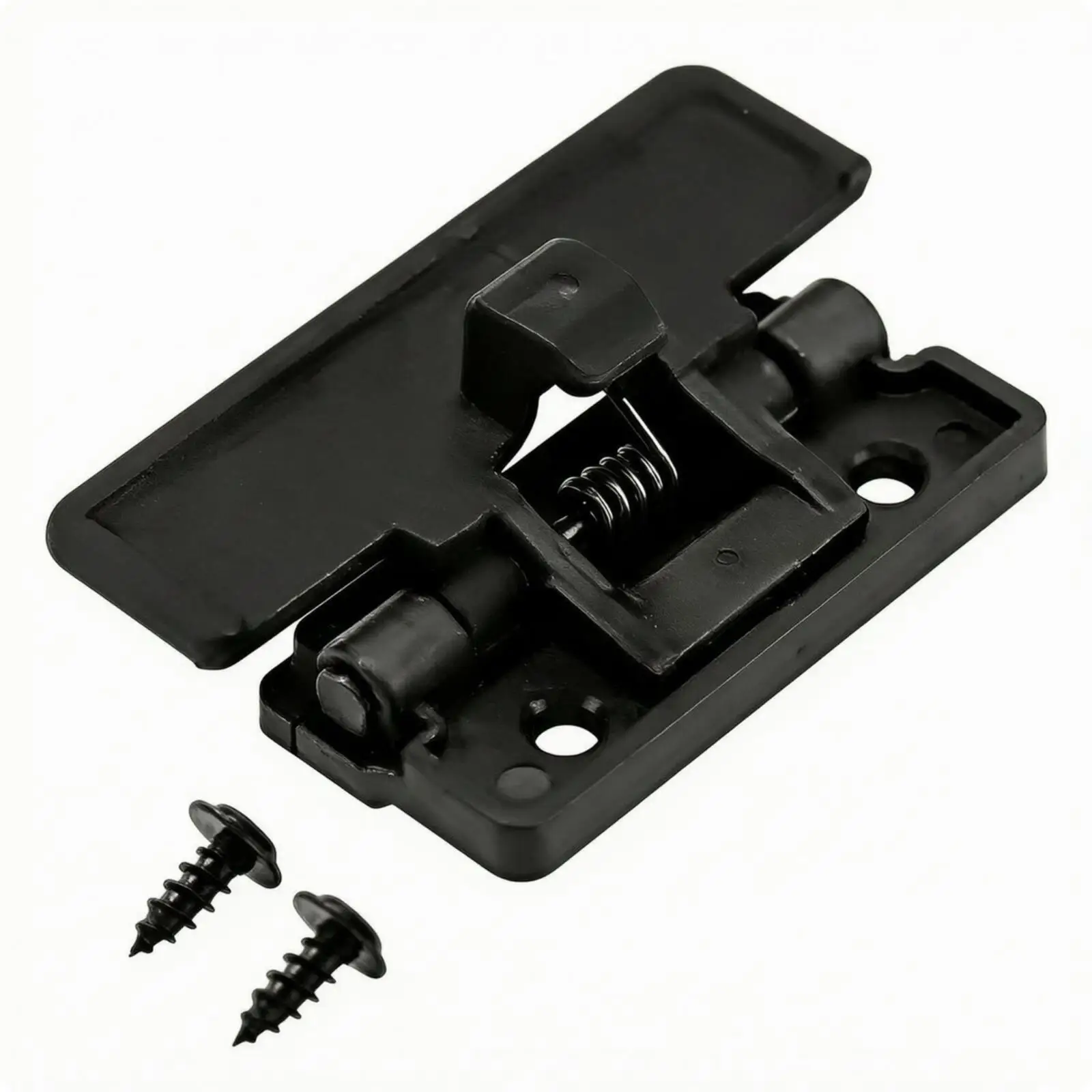 Center Console Armrest Lid Latch with Screws Black Hardware High Strength