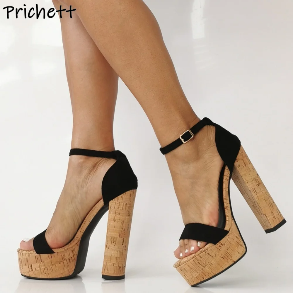 

Rivet Ankle Band Sandals Buckle Strap Straight Strap Thin Heels Slingback Black Leather Shoes Women's Summer Sexy Stiletto Shoes