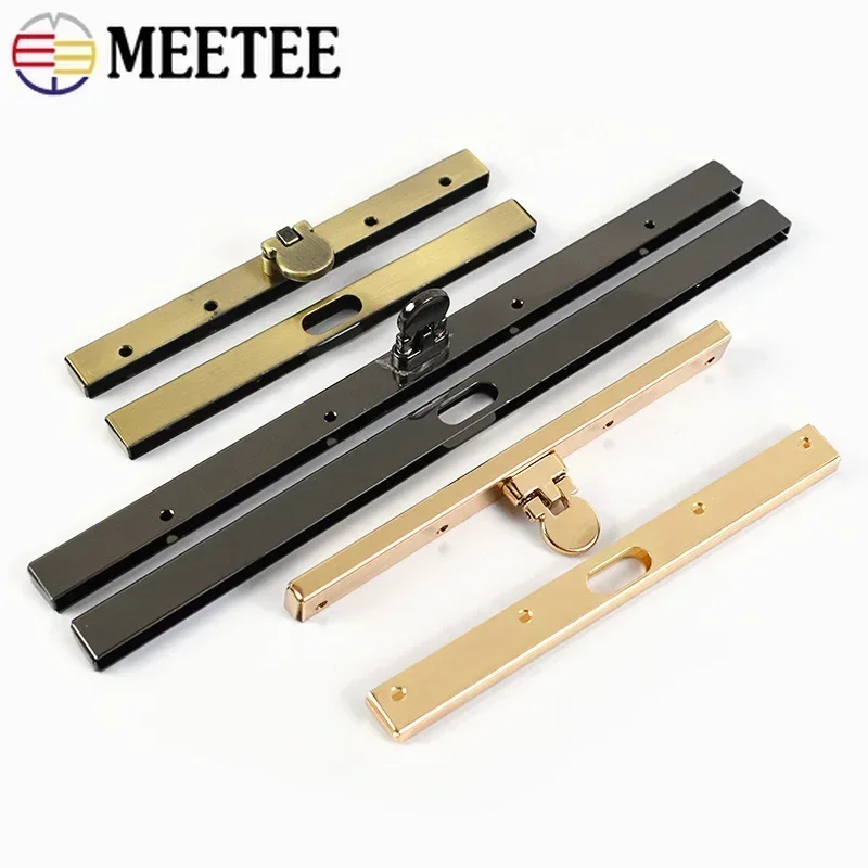 5Pcs Meetee 11.5/19cm Purse Frame Handle Metal Clasps for Wallet Making Women Clutch Kiss Clasp Lock DIY Bags Accessories