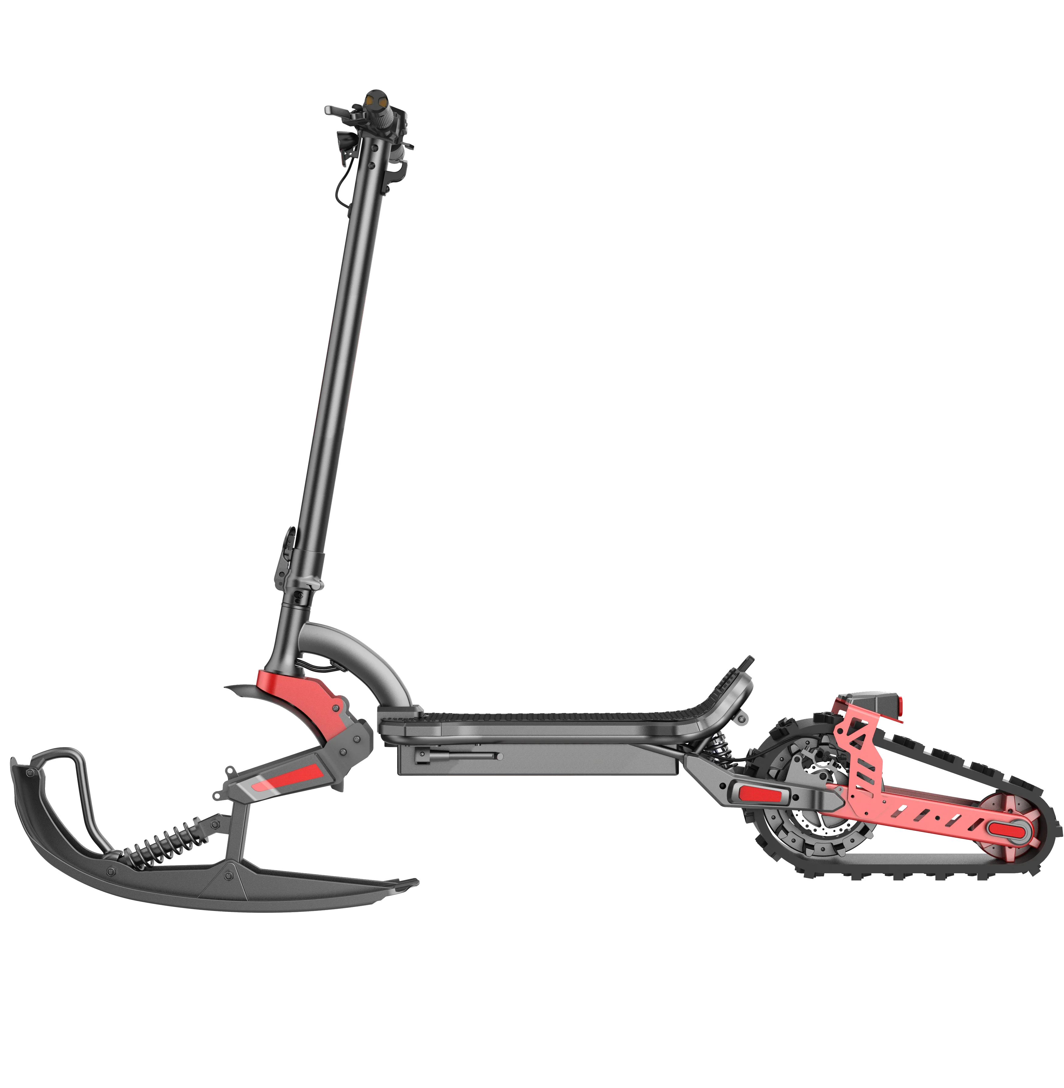 حار بيع عالية الأداء 48 فولت 20 أمبير 2000 واط قوة المحرك سكوتر الثلج الكهربائية لجميع التضاريس على الطرق الوعرة مجنزرة E سكوتر