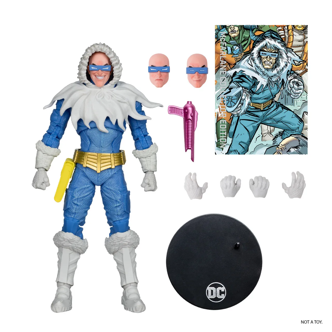 McFarlane Toys Captain Cold The Rogues 18 cm große Actionfigur Collector Edition # 30-DC-Multiverse-Modellpuppe