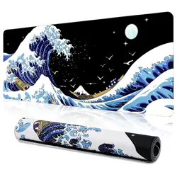 1PC Large Mouse Pad, Office Gaming Table Mat, Non-slip Rubber Base Washable Mouse Pad For Work, Gaming And Office