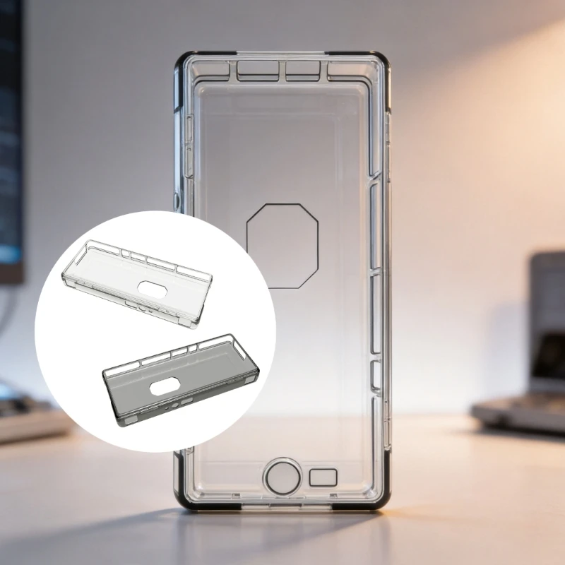Handheld-Gehäuseabdeckung mit Zugangsöffnungen, täglicher Trageverschleißschutz für tragbares Spielen, routinemäßige – Detail 1