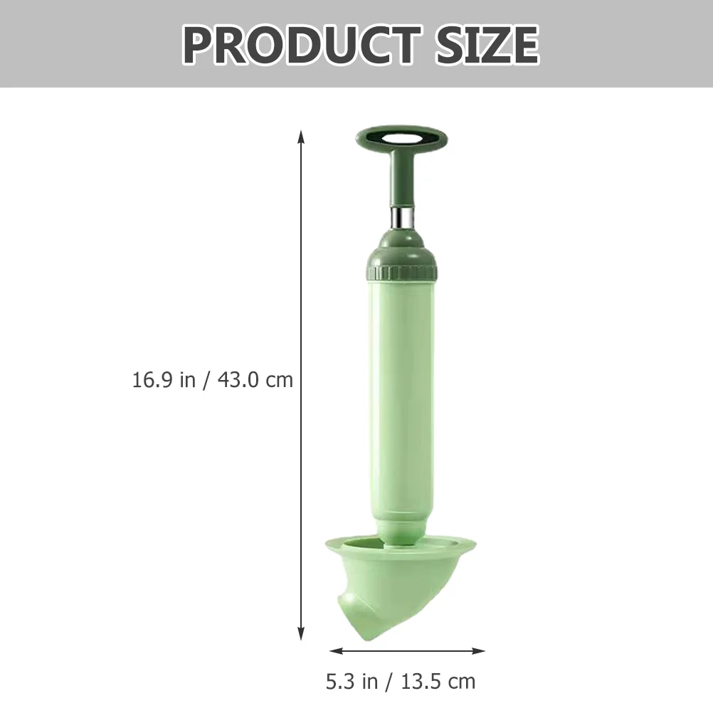 Toilet Seat Heavy Duty Plunger for Sink Bathroom Plungers Water Trough Pipeline Vacuum Pump Pvc