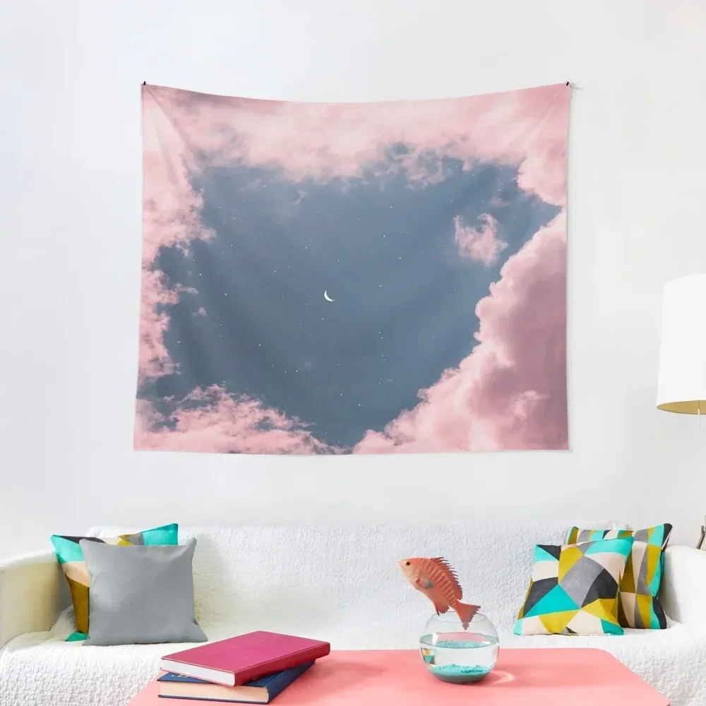 

moon circle Tapestry Tapete For The Wall Home Supplies Decoration For Rooms Aesthetic Room Decor Korean Tapestry