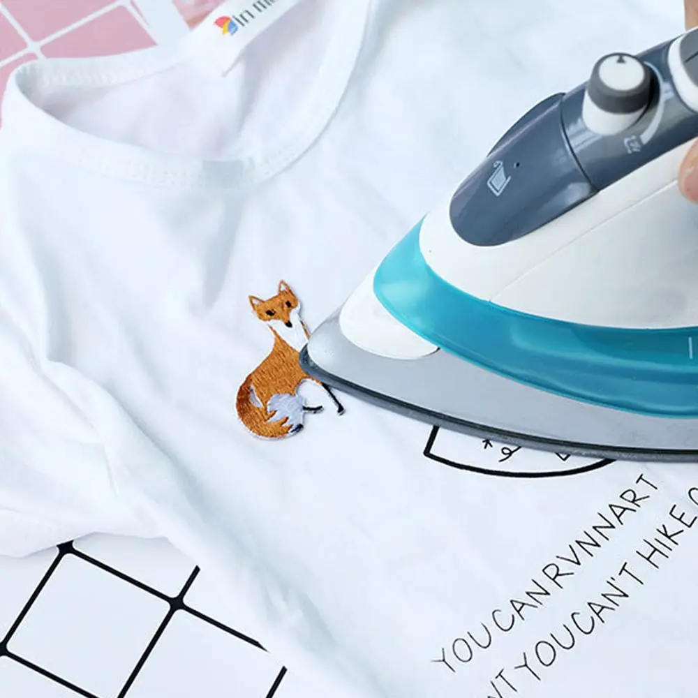 DIY Craft Fox Applique Apparel Fabric Sewing Accessories Trim Patch