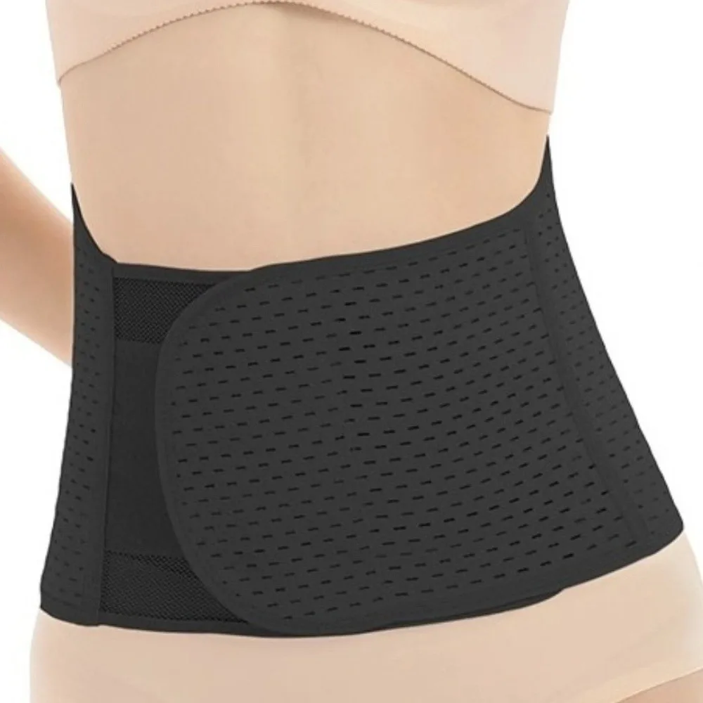 

Elastic Thin Postpartum Body Shaper Belt Stickable Tummy Control Women Girdle Belt Seamless Adjustable Waist Trainer Postpartum