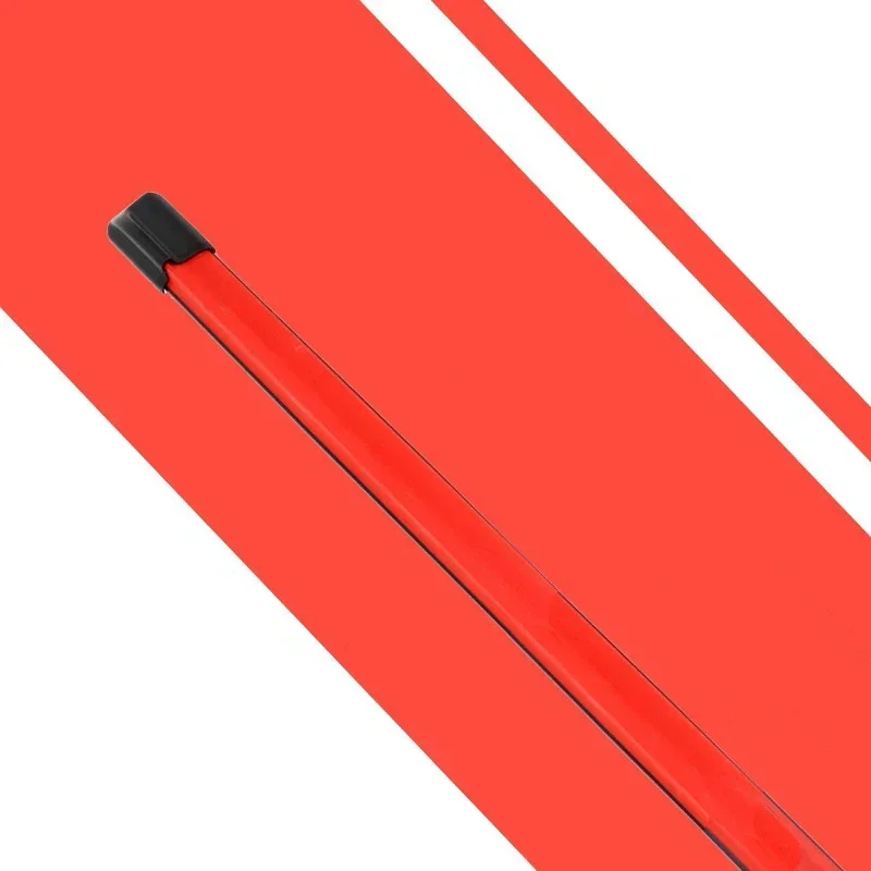 Red Car Windshield Wiper blades Universal Soft Double layer Rubber Frameless Bracketless wipers 14\