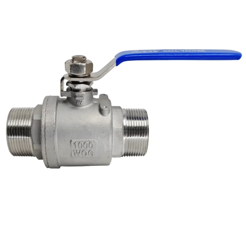 

1/4 дюйма, 3/8 дюйма, 1/2 дюйма, 3/4 дюйма, 1 дюйм, 1-1/4 дюйма, 1-1/2 дюйма, BSP, прямой шаровой кран из нержавеющей стали с полными портами из нержавеющей стали 304