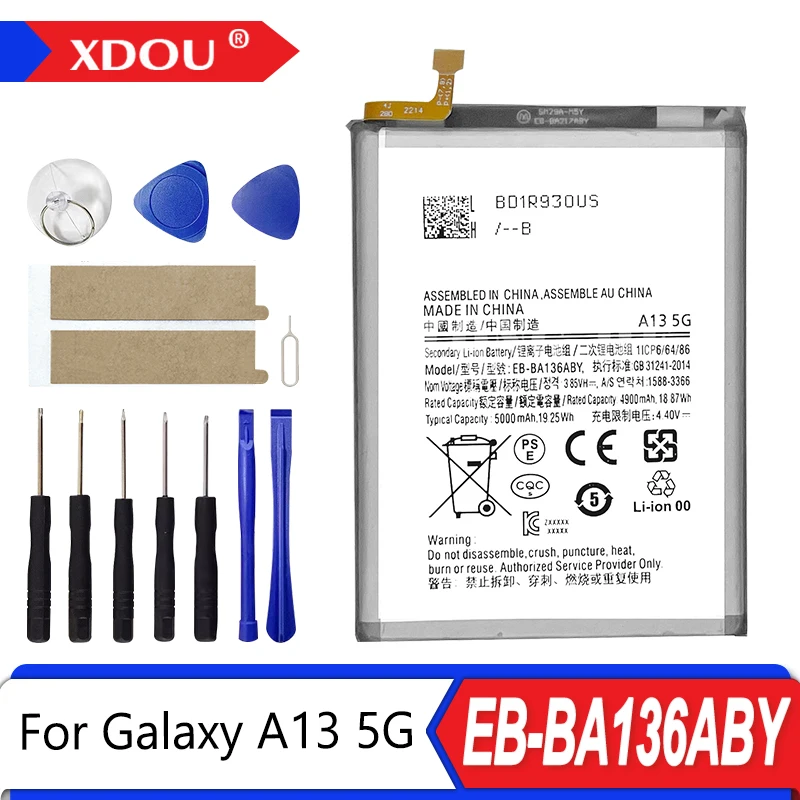 Brand New EB-BA136ABY 5000mAh High Quality Replacement Battery For Samsung Galaxy A13 5G