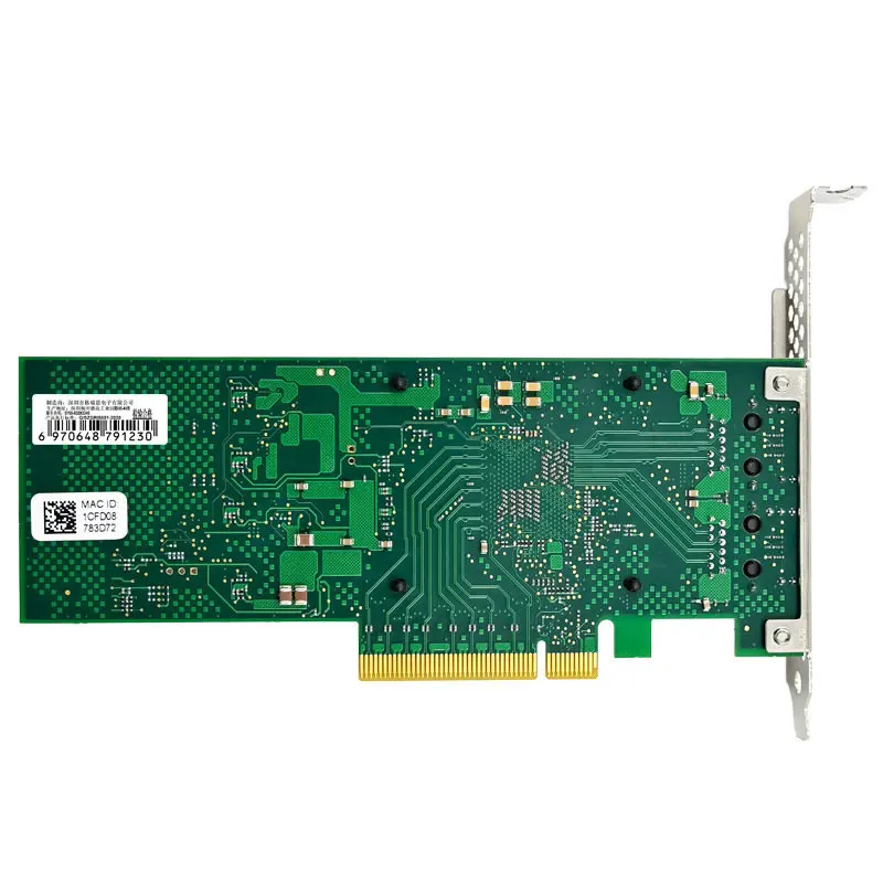 PCI-E 10G network card X710-DA2 four port desktop computer server RJ45 Synology computer soft router Video card