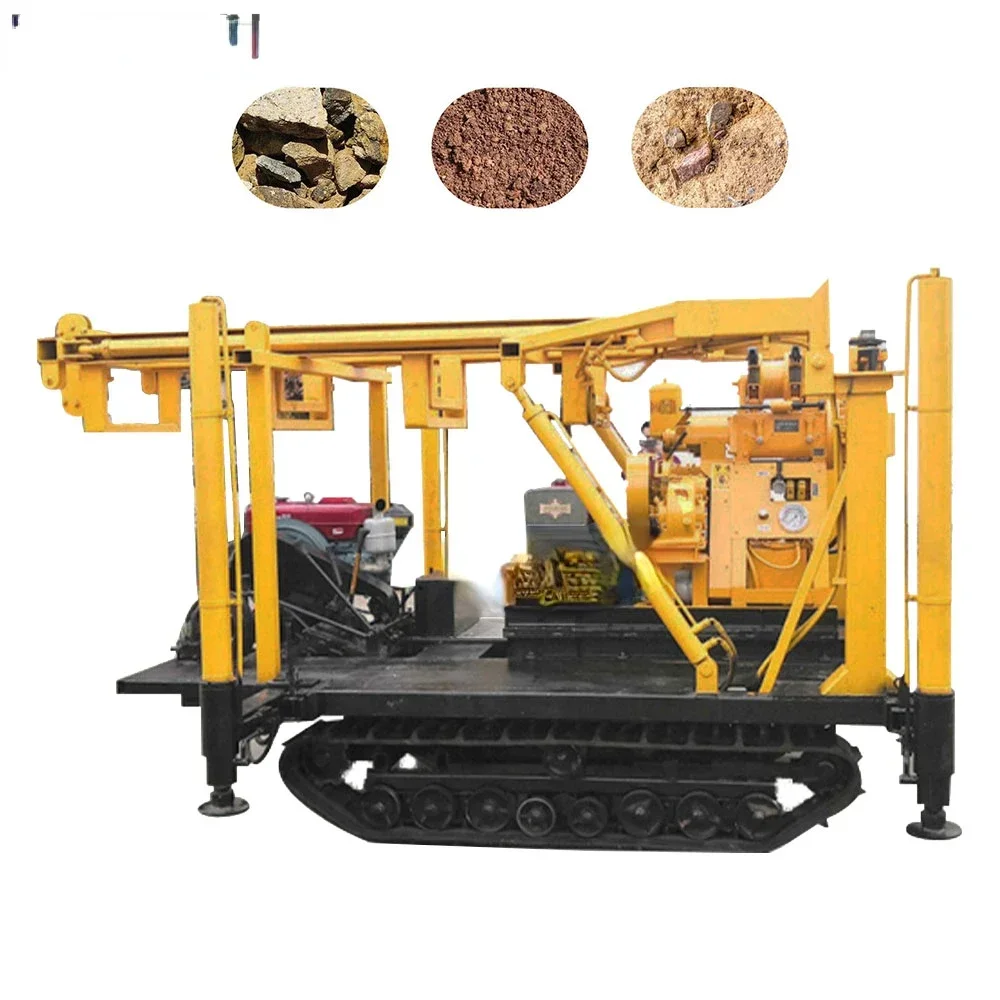 Drilling Machine Portable Water Well Drilling Machine Water Well Rig Electric Mining Core Water Rig Electric Type Hydraulic
