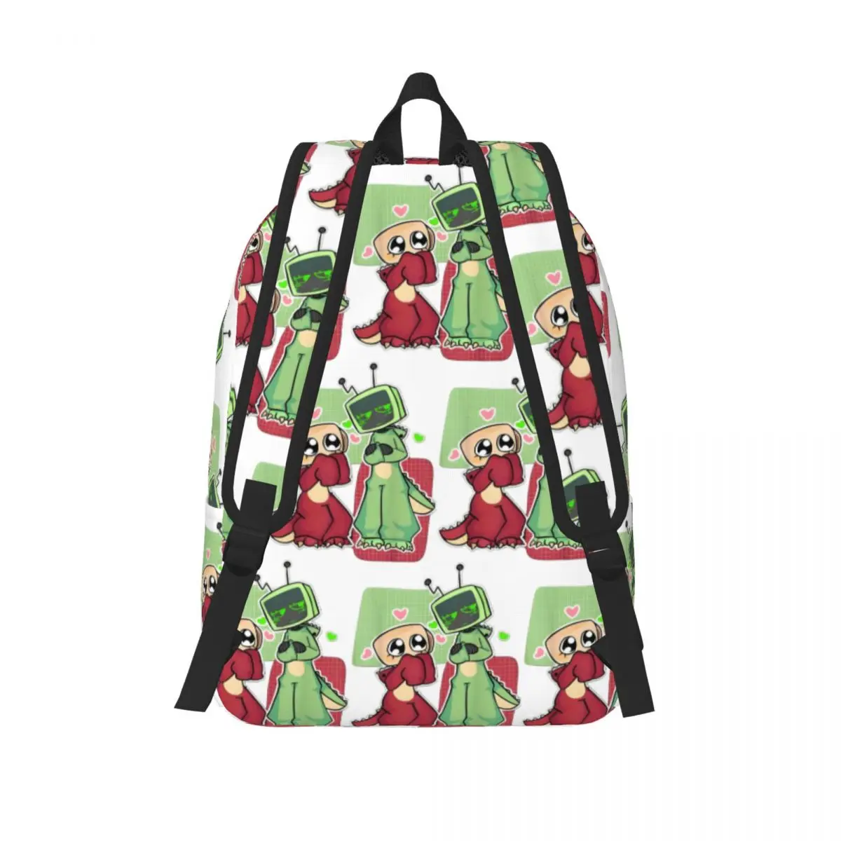 حقيبة ظهر ريترو جيم لطيفة على شكل رسوم كرتونية Dandys World لمرحلة ما قبل المدرسة ورياض الأطفال وحقائب كتب للأولاد والبنات والأطفال في الهواء الطلق