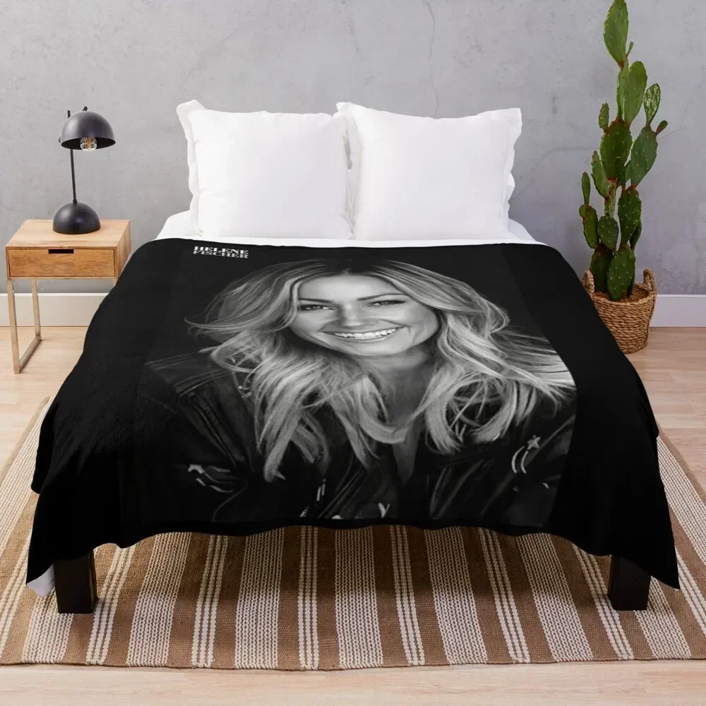 

Helene fischer Throw Blanket Soft Plush Plaid Shaggy christmas gifts warm for winter Blankets