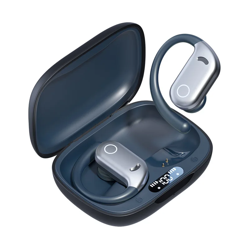 

M78 Open Bluetooth Headset Noise Reduction Wireless Ear-Hanging Running Sports Digital Display Headset