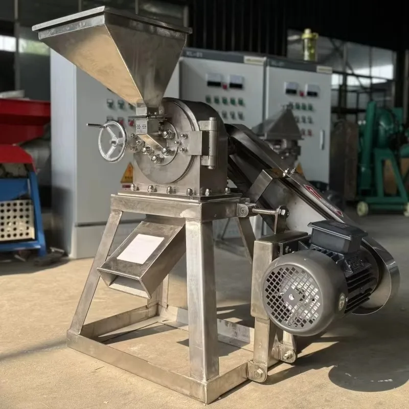 

Популярная коммерческая мельница из нержавеющей стали емкостью 100-200 кг/ч, подходящая для сахарных кофейных зерен, зерен и специй.