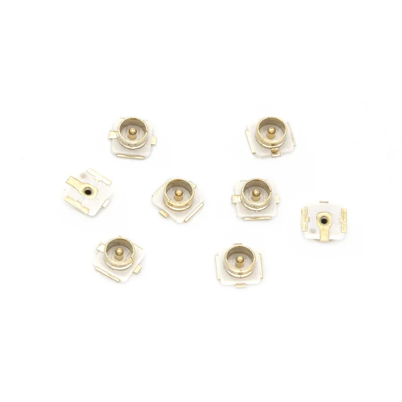 10pcs U.FL-R-SMT U.FL IPEX / IPX joint SMT Connect PCB Board Connectors SMD IPX Male Socket MINI Card Antenna Pedestal Jack