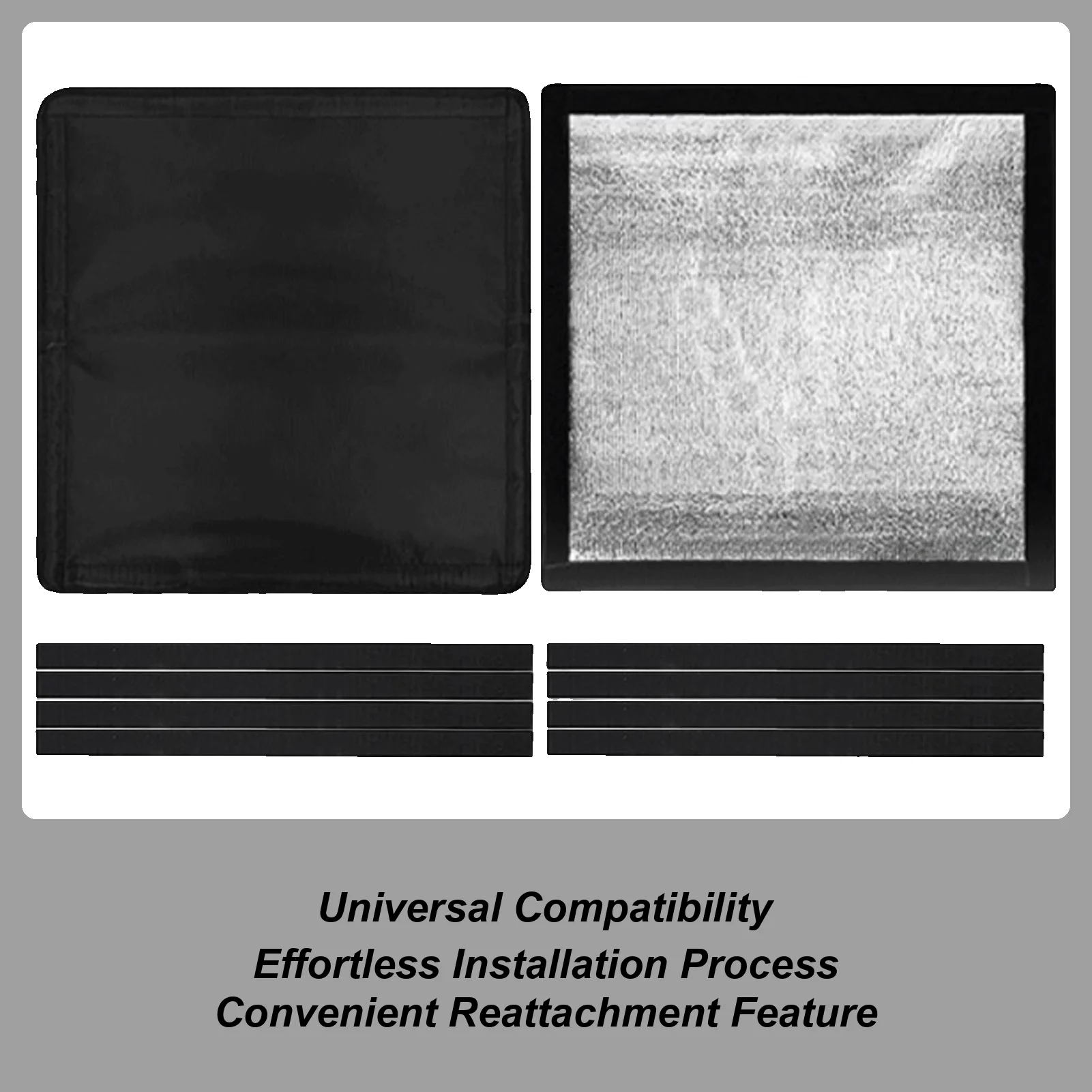 

Aluminum Foil Rv Roof Vent Cover Heat Reflective Insulation Sunshade for Women Men Adults Teens Senior Camping Road Trip