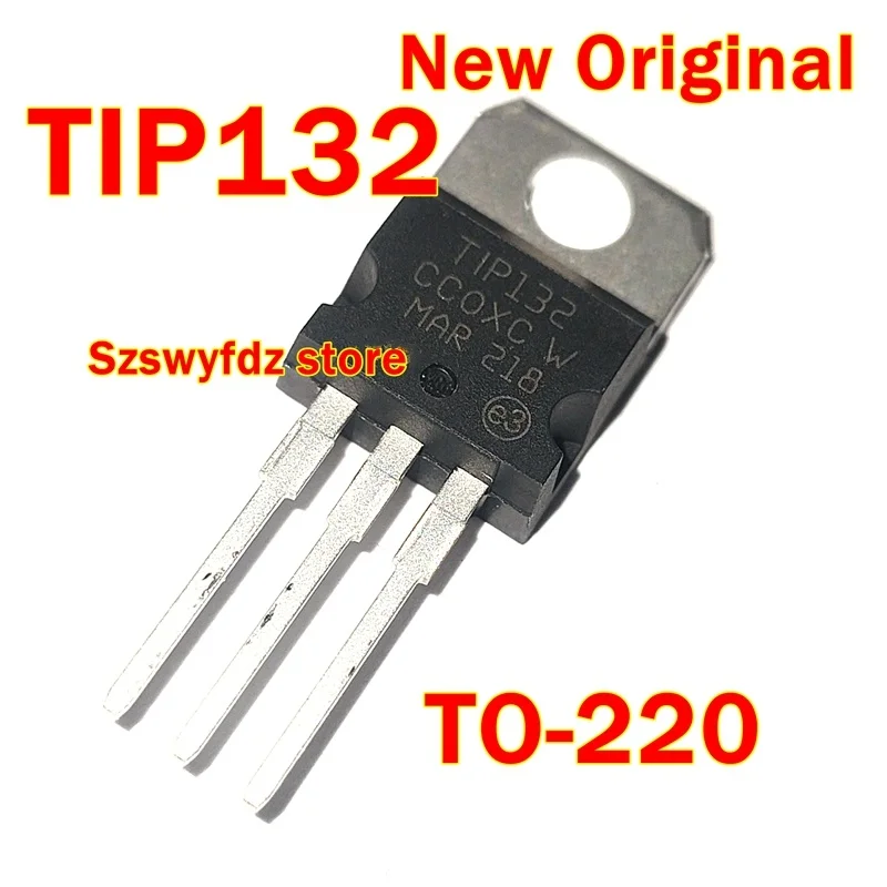 

1pcs to 100pcs TIP132 New Original TO-220 COMPLEMENTARY SILICON POWER DARLINGTON TRANSISTORS